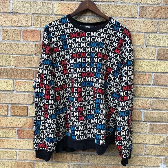 MCM Monogram Crewneck Sweater XXL - Picture 1 of 6